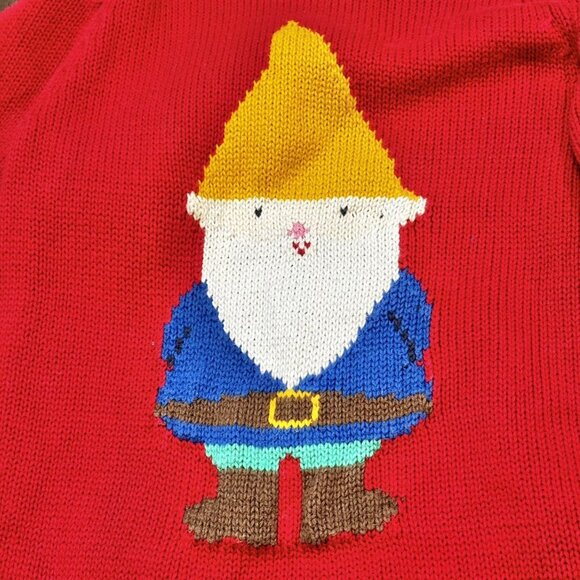 Little Bird By Jools Gnome Sweater 1 of 2 sz 7-8y - Picture 2 of 7